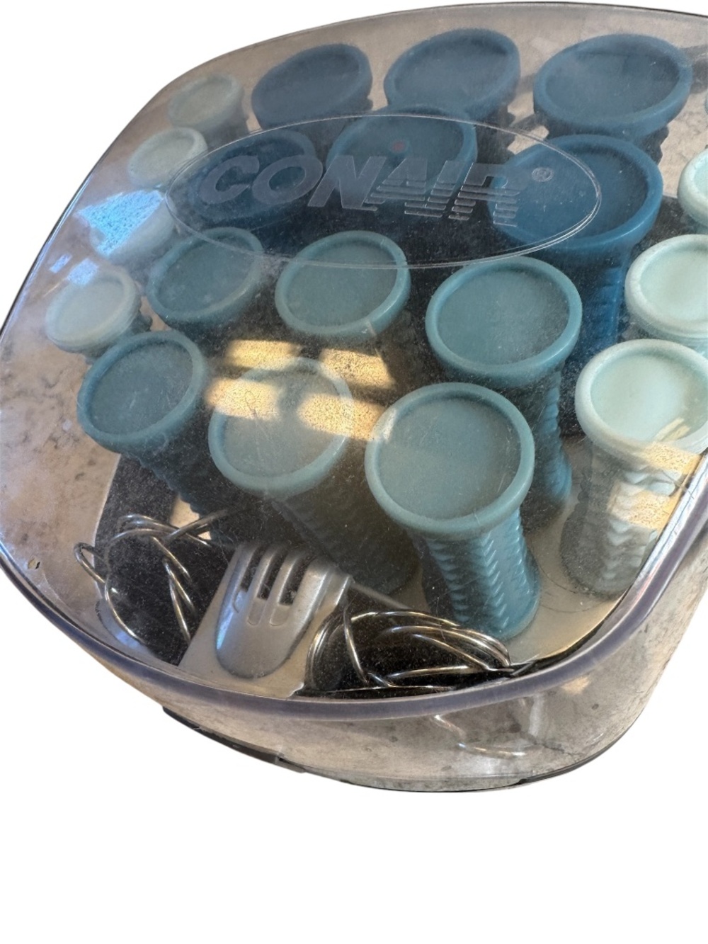 CONAIR compact Hot Rollers Hair Curlers 20 Total 3 sizes Pageant Prom Night Out